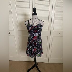 Vitriol Lyra black mesh tank dress Zumiez Skater Urban Streetwear